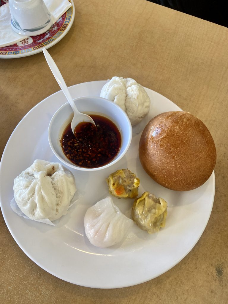 Traditional Chinese dim sum in downtown Los Angeles on To Live and Dine in LA Food Tours' Chinatown and Olvera Street Food Tour.